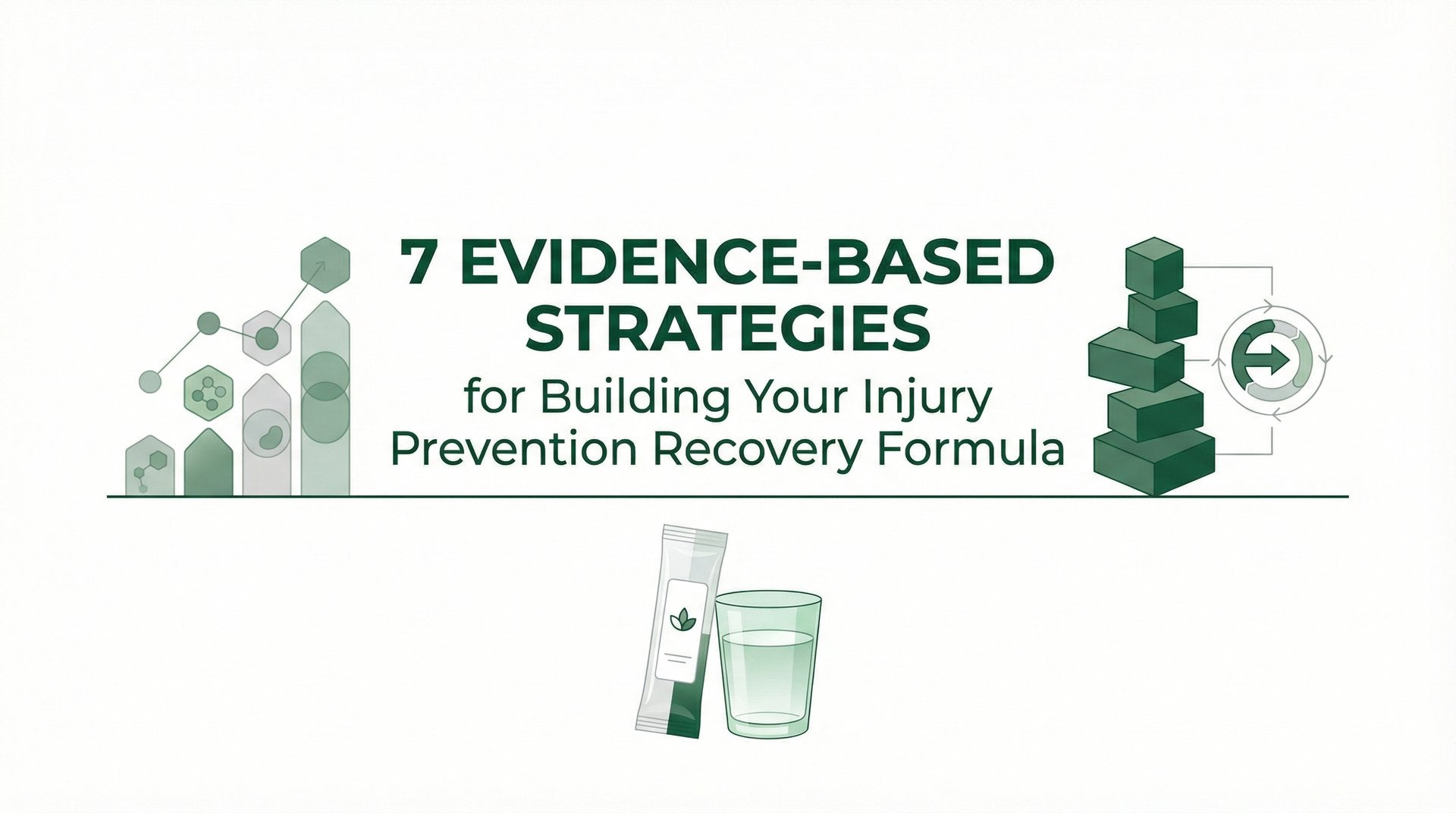 Cover graphic for evidence-based strategies on building an injury prevention recovery formula