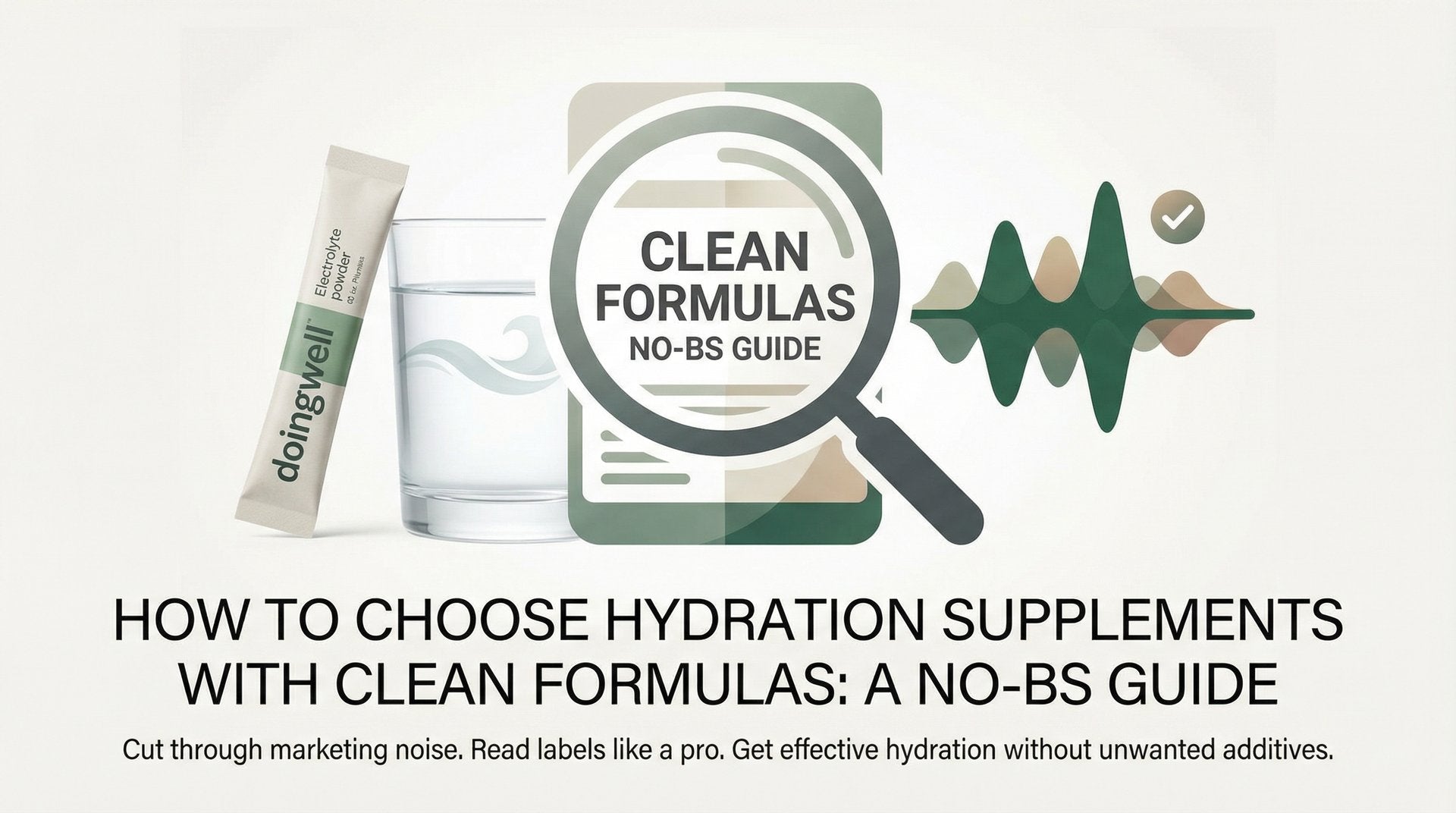 How to Choose Hydration Supplements with Clean Formulas: A No-BS Guide