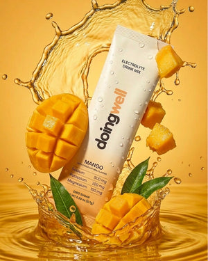 Mango Daily Hydration Electrolyte Drink Mix | 15 Sticks (PRESALE)