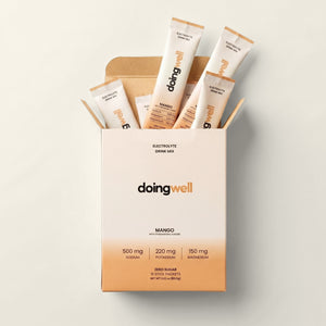 Mango Daily Hydration Electrolyte Drink Mix | 15 Sticks (PRESALE)