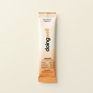 Mango Daily Hydration Electrolyte Drink Mix | 15 Sticks (PRESALE)